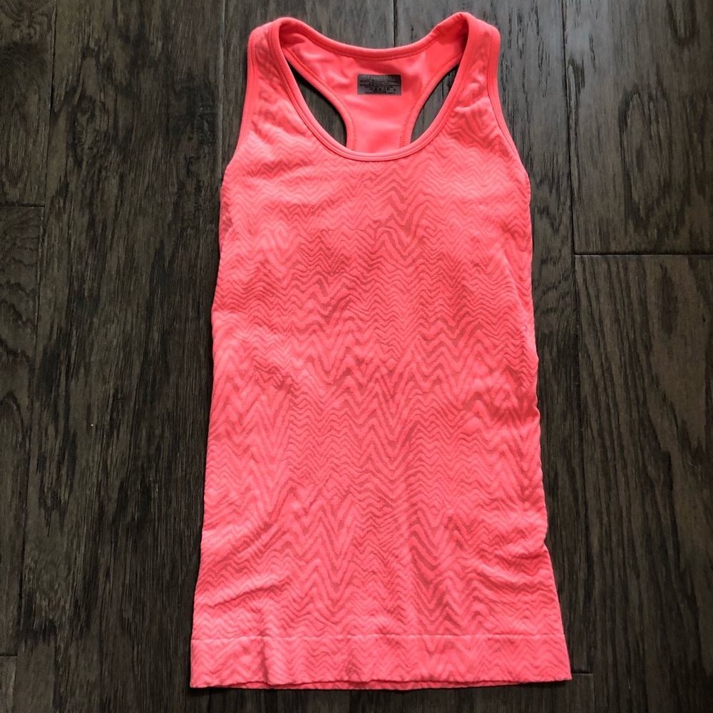 Neon athletic tank top